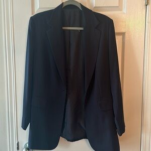 Navy blue blazer